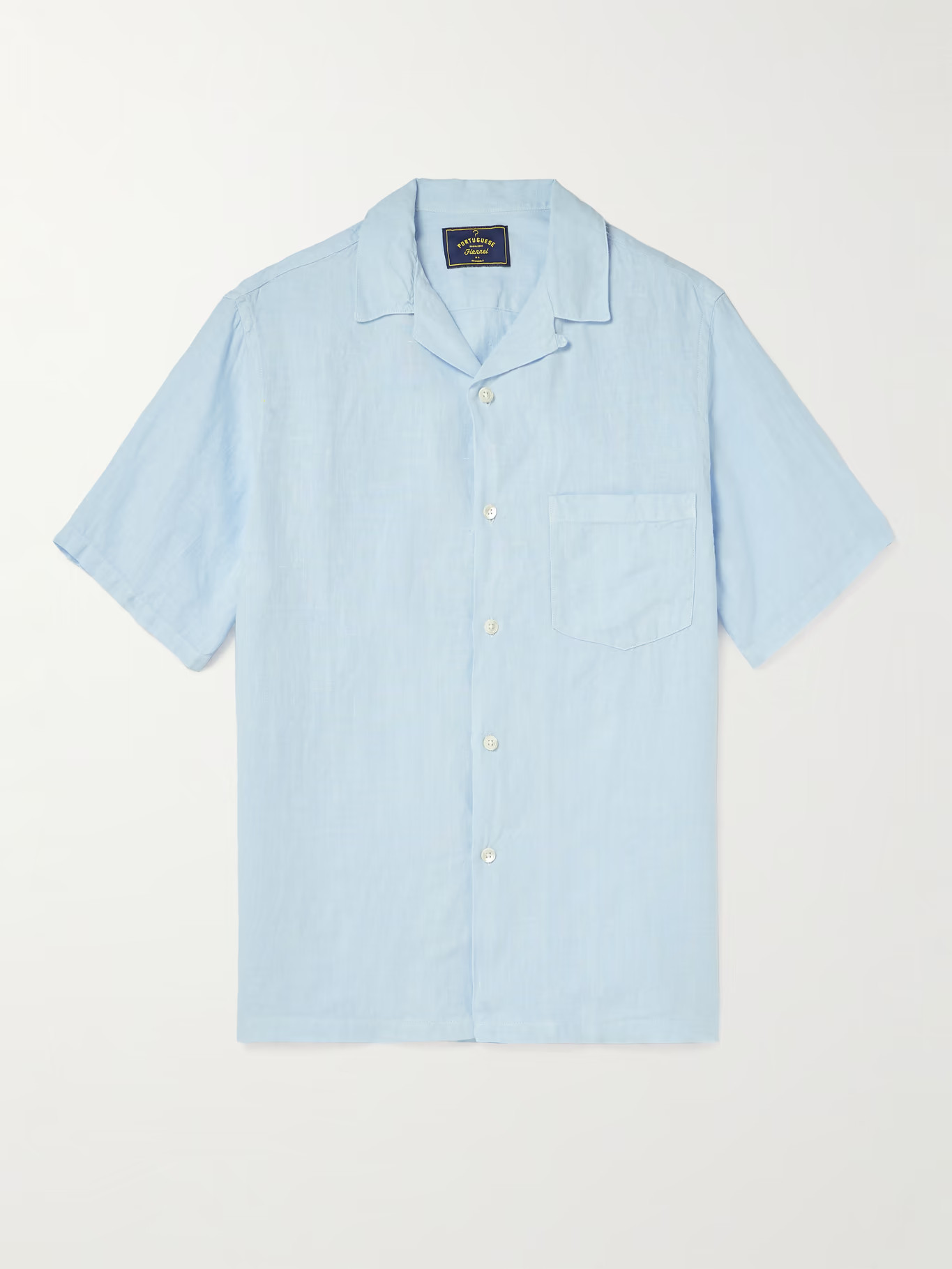 Camp-Collar Linen Shirt | Mr Porter (US & CA)