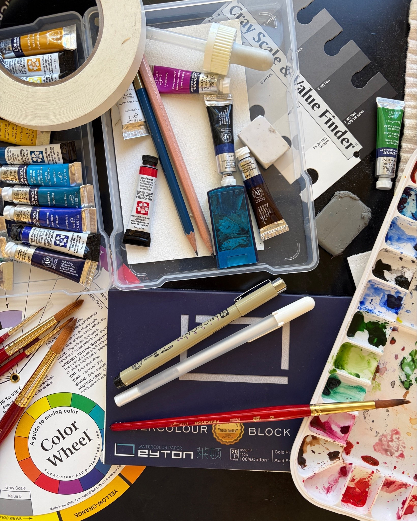 Learning to watercolor can be equally rewarding and challenging. But it’s even harder when you don’t have the right supplies. 

I’ve linked all of my essential watercolor painting supplies that are good for everyone from beginner to advanced.

I especially recommend quality paints and 100% cotton cold-pressed paper. 

Questions about anything on this list? Just comment and ask!