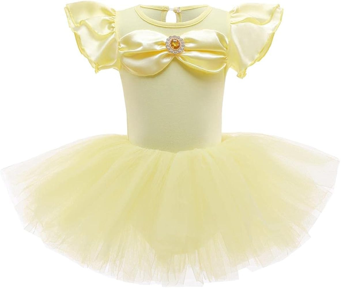 Dressy Daisy Ballet Tutu Dress Girls Size 18m-8 | Toddler Kids Princess Tulle Skirt Leotards Ball... | Amazon (US)