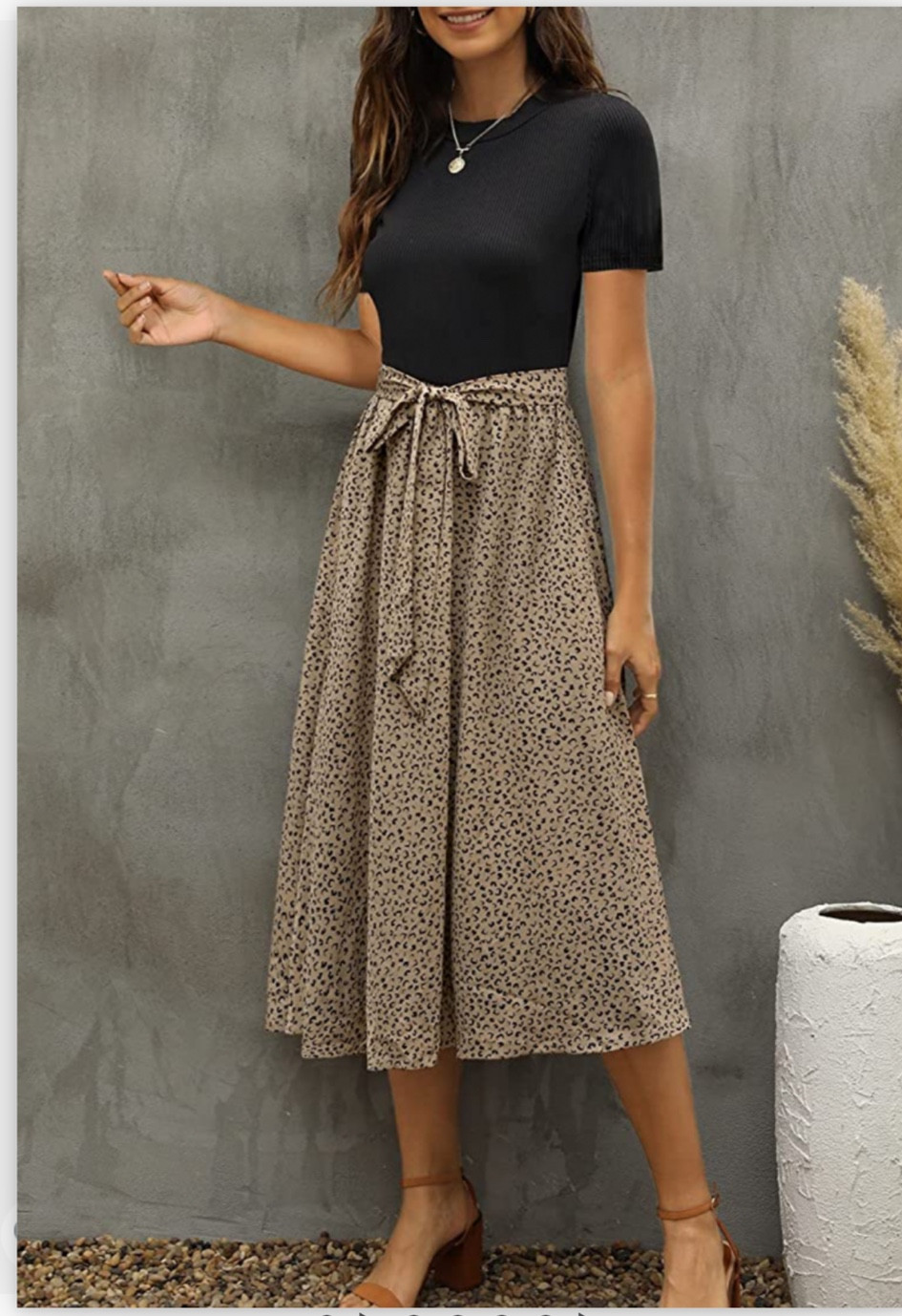 Zattcas Women Summer Dress Short Sleeve Ribbed Teacher Church
Modest Casual Business Work Outfits Midi Dress with Pockets

#LTKFind #LTKSale #LTKworkwear