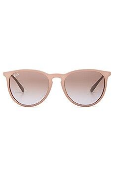 Ray-Ban Erika in Dark Rubber Sand from Revolve.com | Revolve Clothing (Global)
