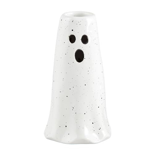 Mud Pie Ghost Vases, Medium, 4 3/4" x 2 1/2" Dia | Amazon (US)