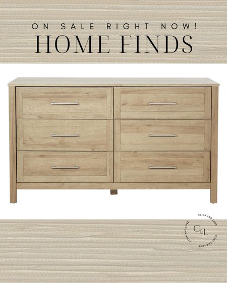 ON SALE HOME FIND 🖤

This 6 drawer dresser is under $400! A great price for the size. Refresh your primary or guest room with this budget friendly piece. 

Bedroom inspiration, Bedroom furniture, dressers, six drawer dresser, guest room, primary bedroom, bedroom, bedroom styling, curated spaces, shoppable inspo, bedroom inspiration, Modern home decor, traditional home decor, budget friendly home decor, Interior design, look for less, designer inspired, amazing deals, amazon sale, daily deal, sale, sale find, sale alert, dresser under $400, affordable furniture, Amazon, Amazon home, Amazon must haves, Amazon finds, amazon favorites, Amazon home decor #amazon #amazonhome 

#LTKSaleAlert #LTKHome #LTKStyleTip