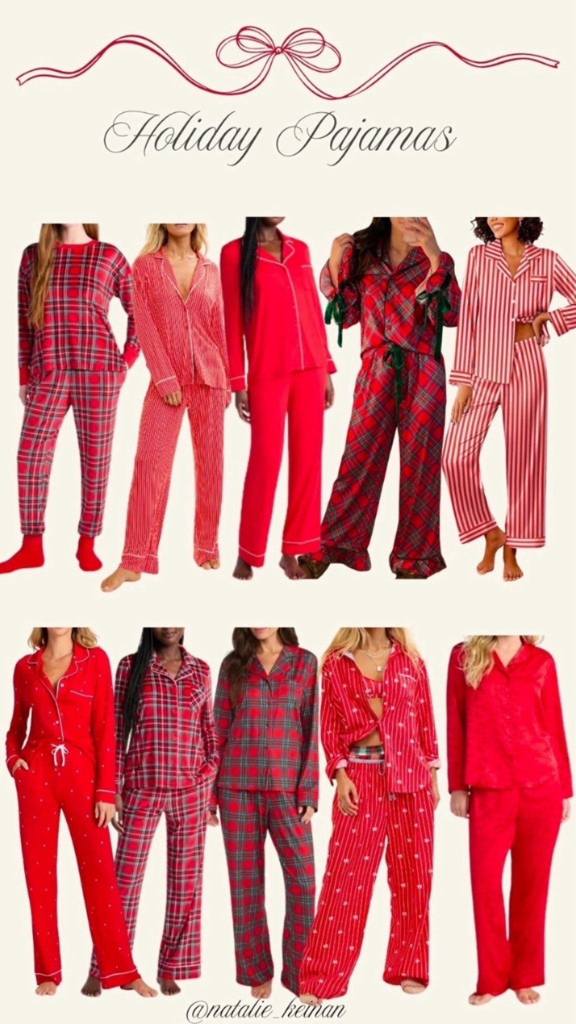 Christmas pajamas! 


#LTKSeasonal #LTKHoliday #LTKGiftGuide