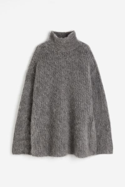 Mohair-blend turtleneck jumper | H&M (UK, MY, IN, SG, PH, TW, HK)