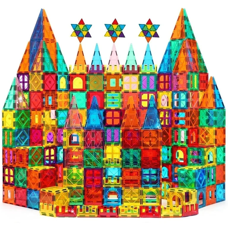 Magnetic Tiles for Kids,Educational Magnetic Building Blocks for Boys Girls, STEM Preschool Kider... | Walmart (US)
