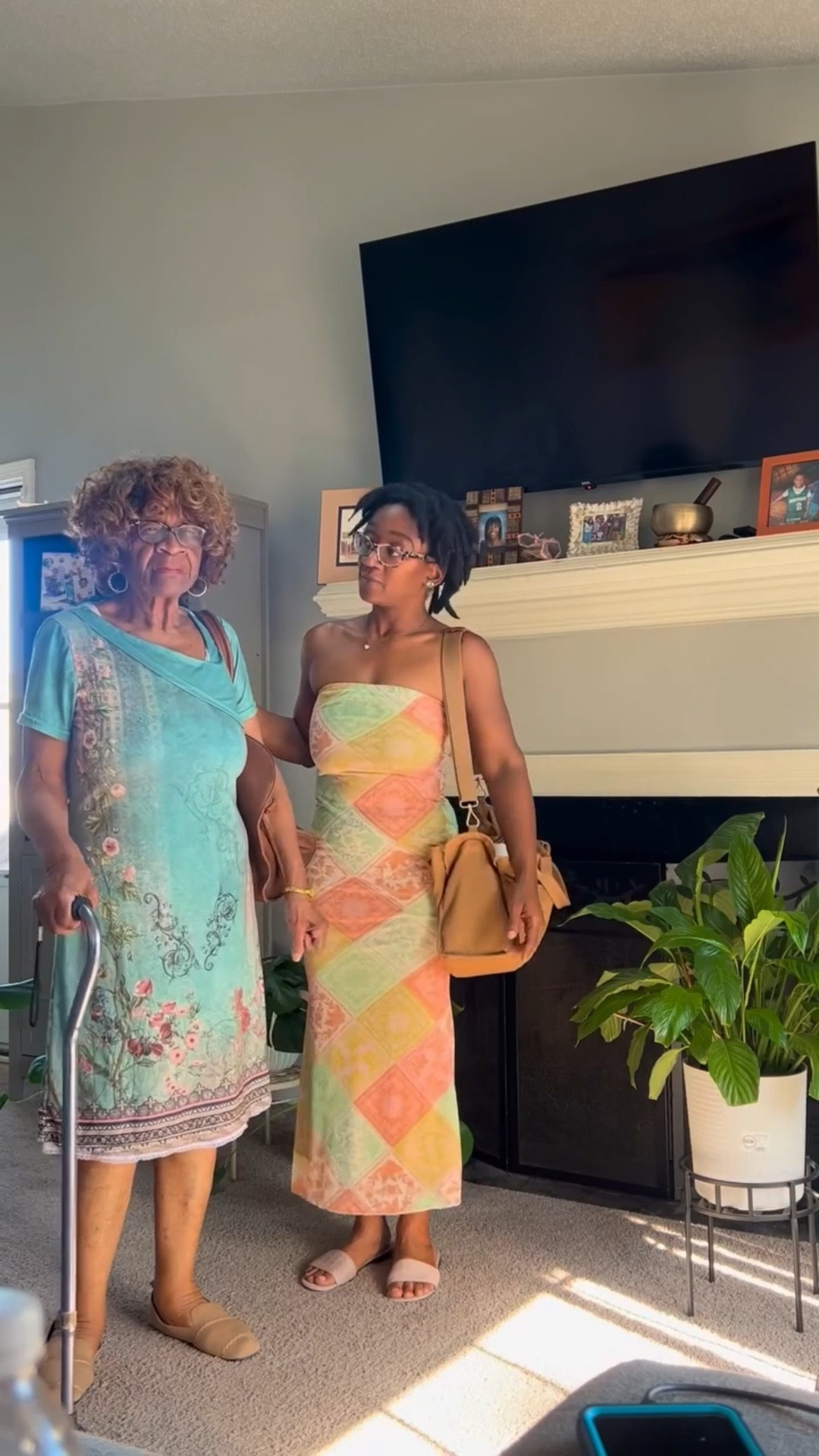 Fit Check, with my granny edition. Do we look alike? Lol I just had to show yall how cute she was for our girls day Saturday. It was the pink lip for me 🥰

#caregiver #ootd #dementia #dementiacaregiver #grwm

#LTKootd #LTKgrwm #LTKdayinmylife