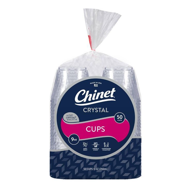 Chinet Crystal Cup - 50ct/9oz | Target