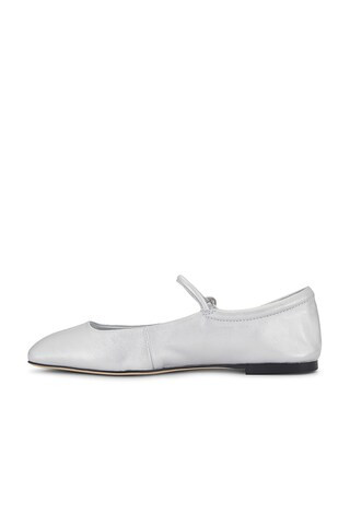 Bambi Flat in Silver Shimmer | Revolve Clothing (Global)
