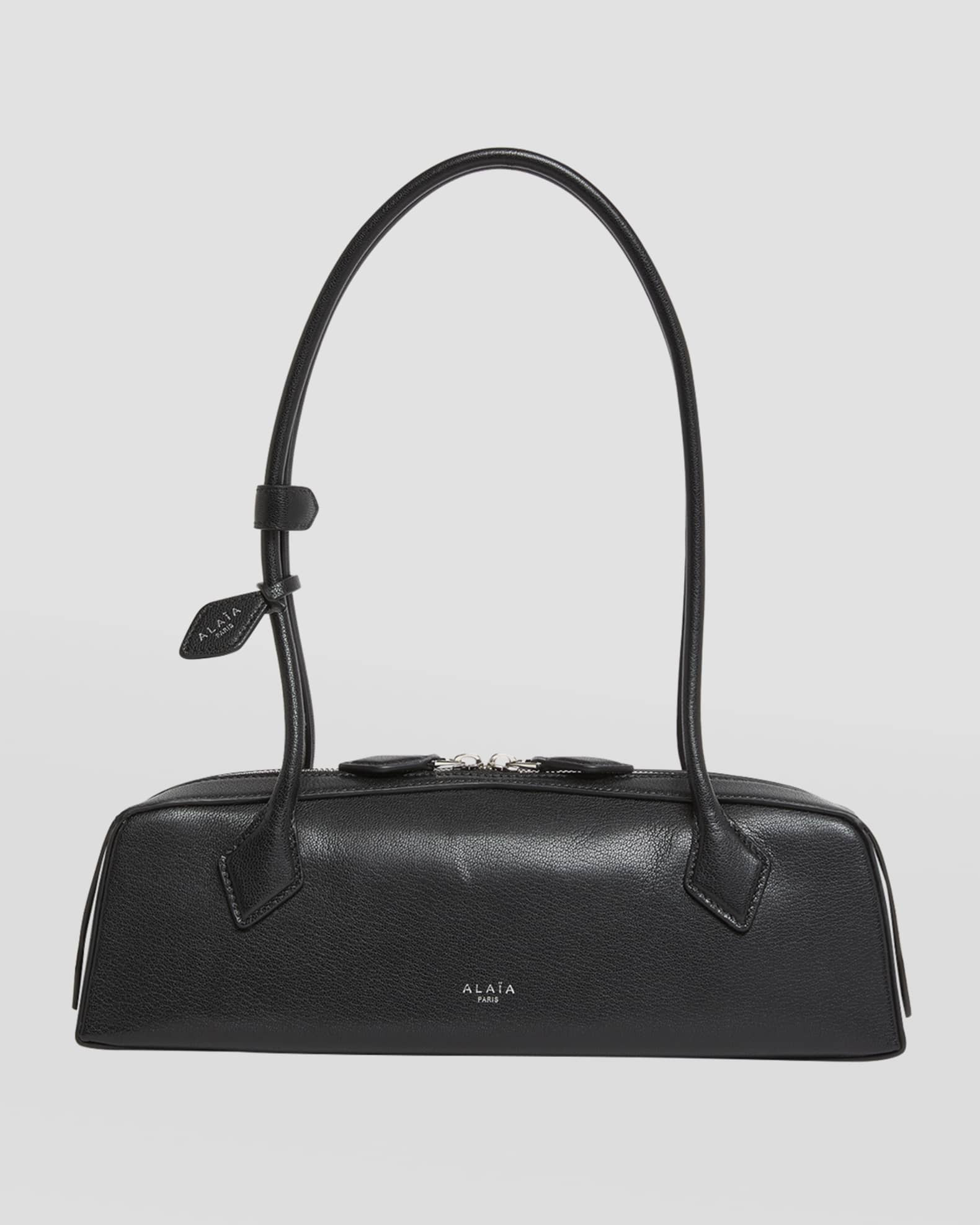 Le Teckel Medium Shoulder Bag in Goatskin | Neiman Marcus
