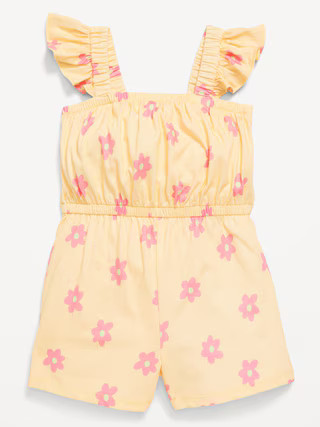Printed Sleeveless Romper for Toddler Girls | Old Navy (US)