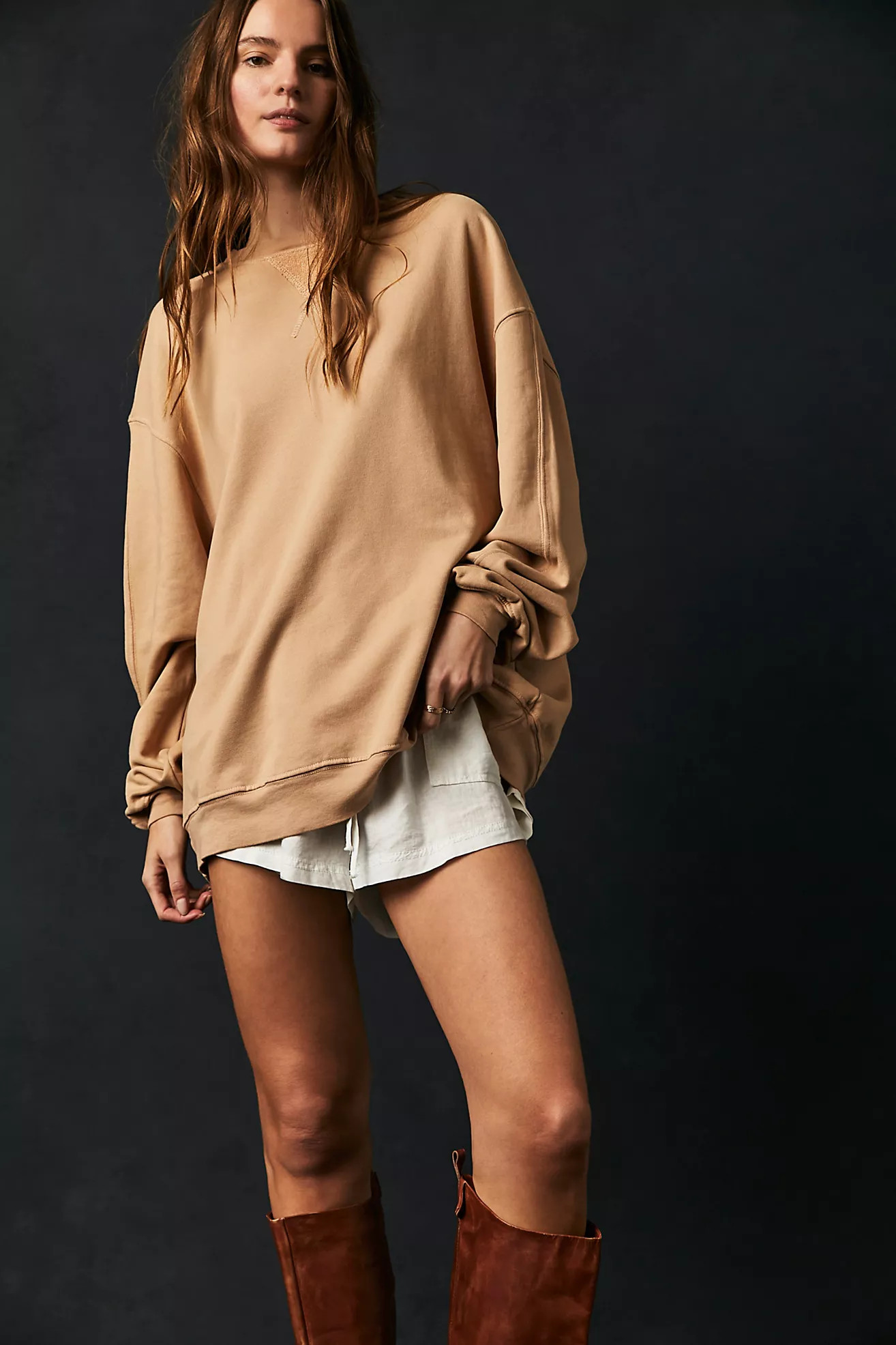 Over And Out Sweatshirt | Free People (Global - UK&FR Excluded)