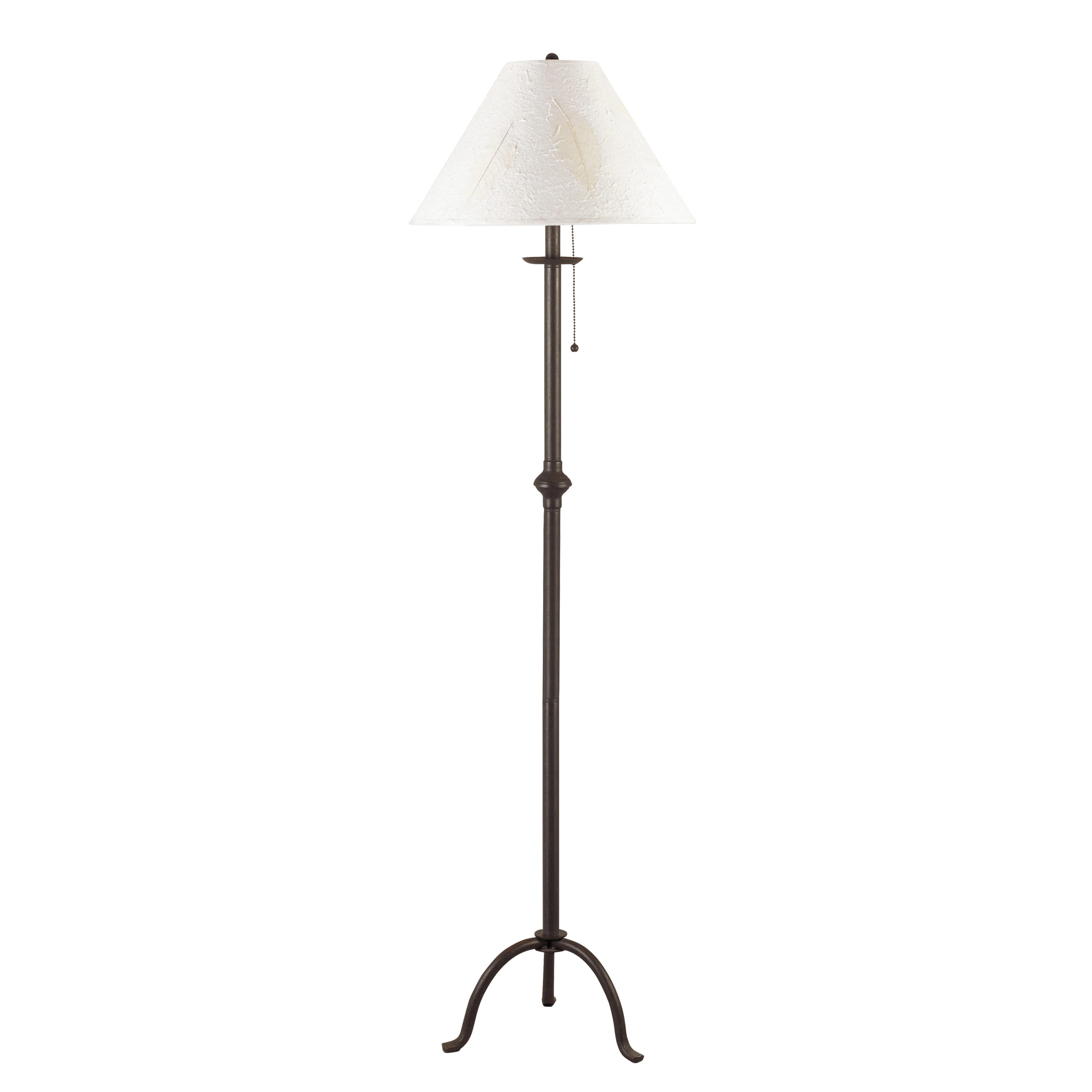 100-watt Iron Floor Lamp with Pull Chain - Floor Lamp | Overstock