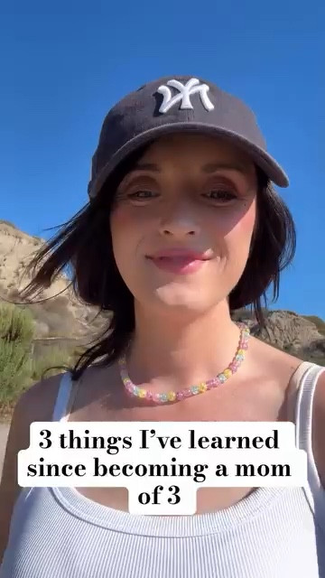 1. Don’t compare yourself (or your children) to others. I mean ever to your other children if you have them! ALL kids are different & do things at their own pace. 
It’s cliché, but it’s true—every child develops at their own speed. You are doing just fine, and so are they.

2. You don’t need all the fancy stuff or organic produce to be a good mom.
The house doesn’t need to be spotless. Taking care of your babies is more than enough. Let the rest go.

3. Communication will save your relationships.
Talk to your partner! Talk to your friends, your family, your in-laws. No one can read your mind—tell them what you need.
Set boundaries.
Practice saying no.
And remember: You are allowed to change your mind about plans, expectations—anything. 
People want to help I promise! Just ask, no one wants to make a new momma feel uncomfortable. And if they do, don’t be scared to tell them to F off. 

#momlife #momof3 #newmom #motherhoodjourney #momofthree #socal #beachwalk #facts #momthings #parenthood #sahm #youareenough

#LTKselfcare #LTKBump #LTKmomlife
