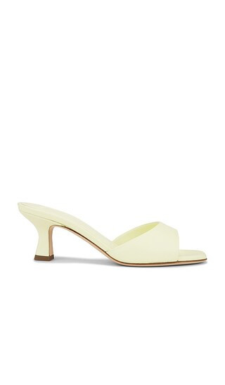 3JUIN Lea Sandals in Yellow. | Revolve Clothing (Global)