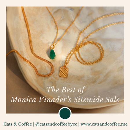 My favorite jewelry brand Monica Vinader has many great deals right now! Everything on their site is 30% off and they have some amazing flash sales going on throughout the week. 🎁✨💚My Top Picks from Monica Vinader:

#LTKGiftGuide #LTKCyberWeek #LTKsalealert