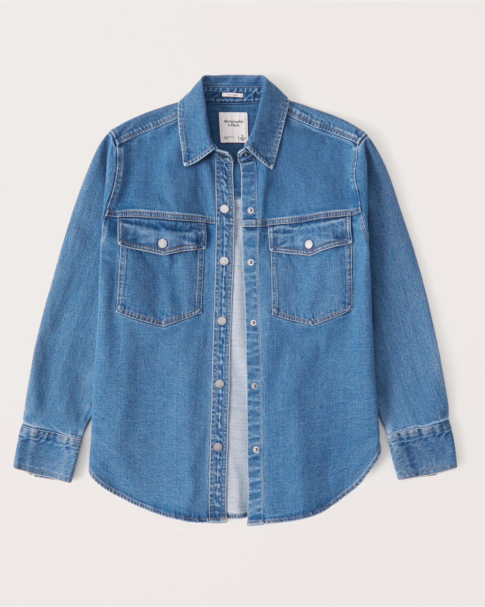 90s Ultra High Rise Straight Jeans | Abercrombie & Fitch (US)