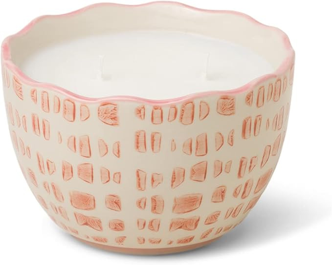 Paddywax Scented Candles Firefly Terrace Collection Soy Wax 2-Wick Candle in Food-Safe Hand-Paint... | Amazon (US)