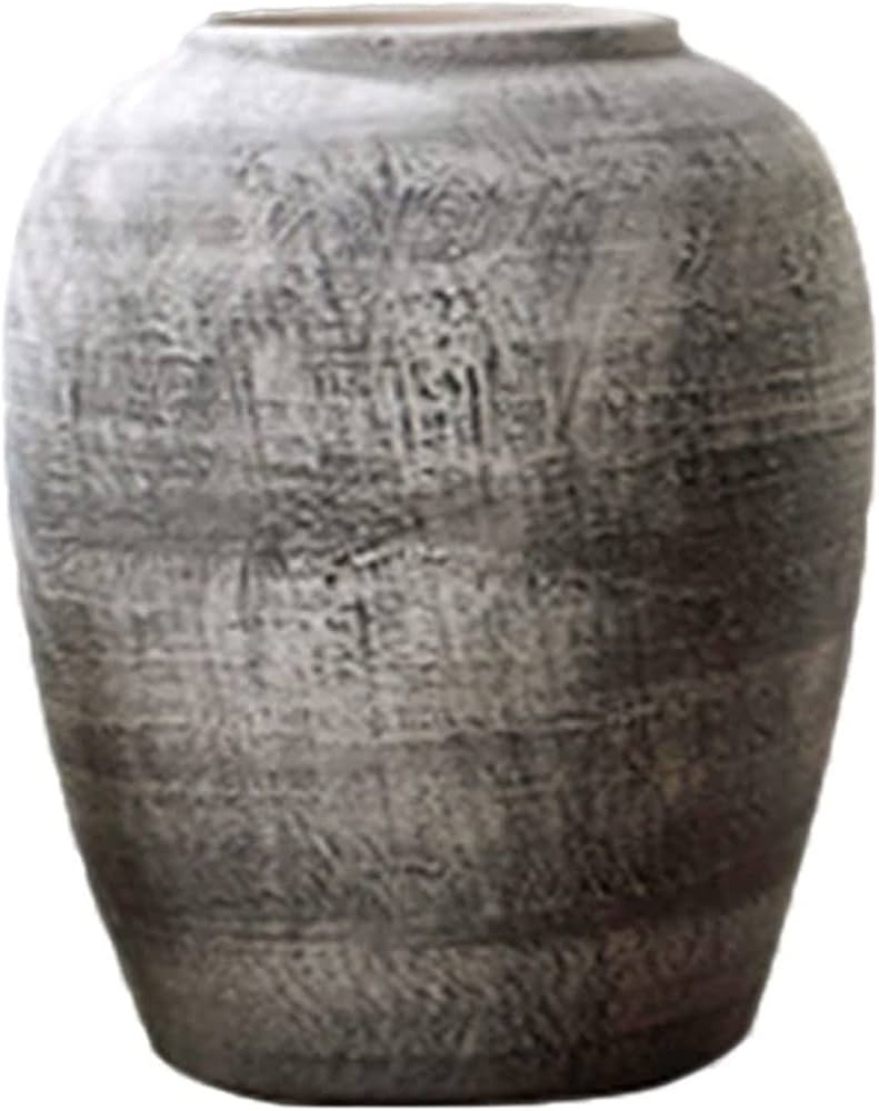 Sculpture Vase WANGXIAOYUE Vase Living Room Ceramic Floor Vase Room Home Decorations Crafts (Colo... | Amazon (US)