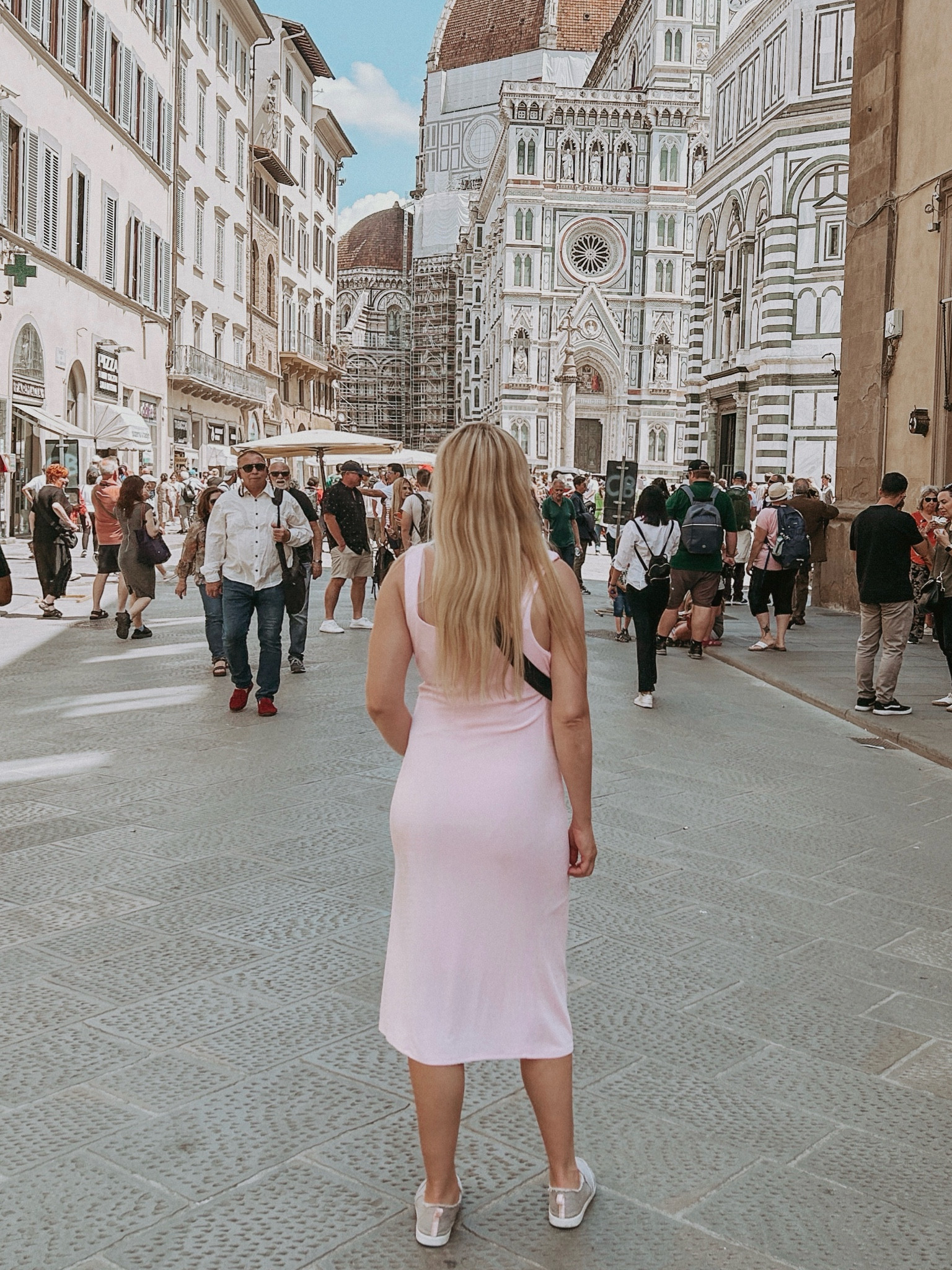 Travel outfit
Midi dress
Pink dress
Outfit for Italy
Summer dress
Travel shoes

#LTKSeasonal #LTKTravel #LTKMidsize