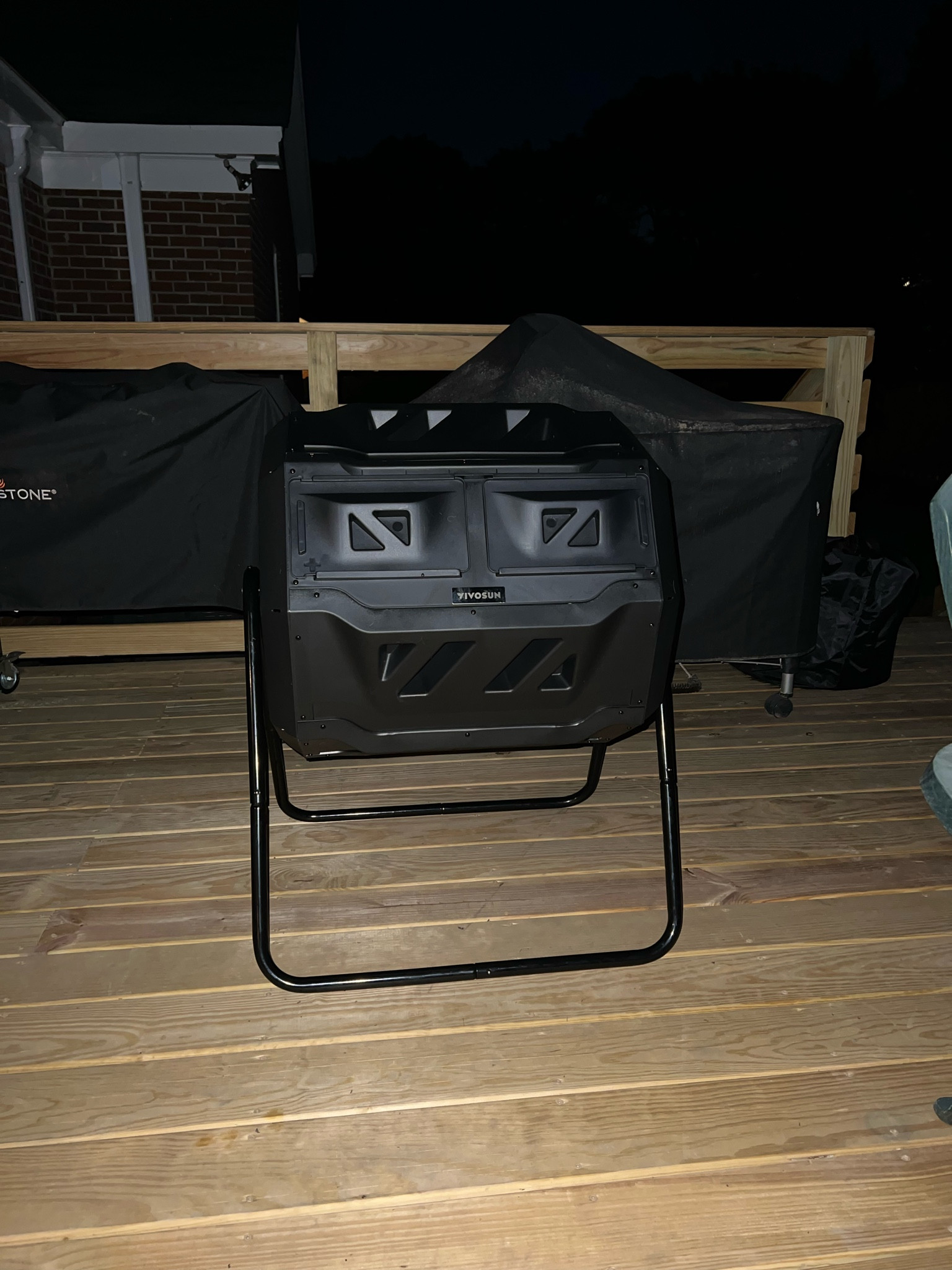 It was a little time consuming, but got this tumbling composter with dual chambers put together. So excited to start the composting process to reduce waste and create healthy soil for our garden! It’s on sale right now for $89.99 on Amazon! Make sure to grab compost starter as well! 

#LTKunder100 #LTKsalealert #LTKSeasonal