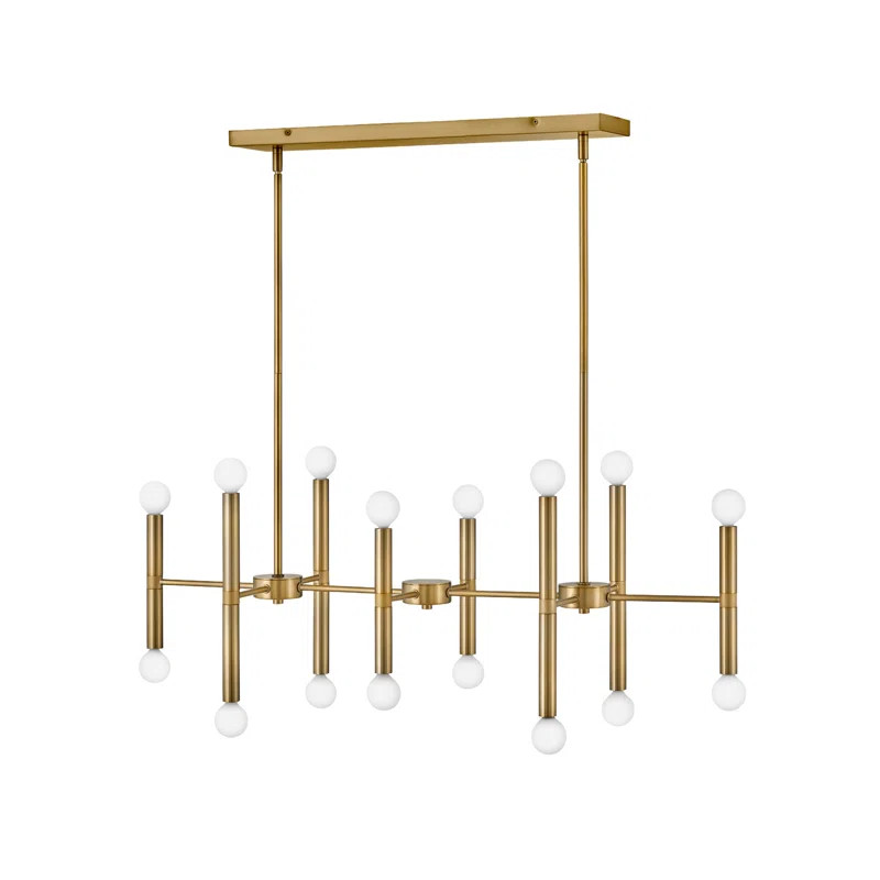Jamir 16 Light Metal Dimmable Kitchen Island Chandelier | Wayfair North America