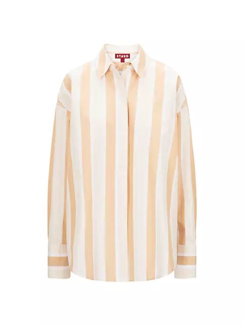 Colton Striped Button-Up Shirt | Saks Fifth Avenue