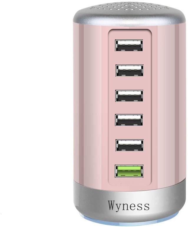 Quick Charge 3.0 USB Wall Charger 6 Ports Desktop QC 3.0 USB Hub Charging Station Multi USB Charg... | Amazon (US)