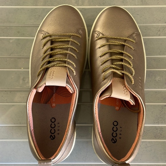 NEW Ecco Soft Low Golf Shoe - Rose Gold - Size 8 | Poshmark