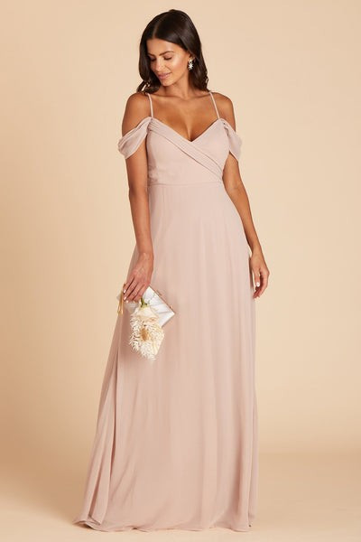 Spence Convertible Dress - Taupe | Birdy Grey