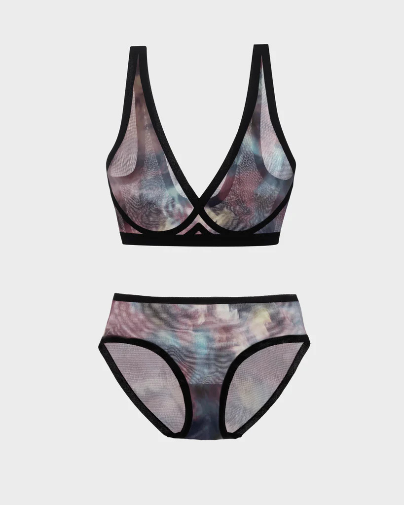 Sheer Bra & Panty Set | EBY (US)
