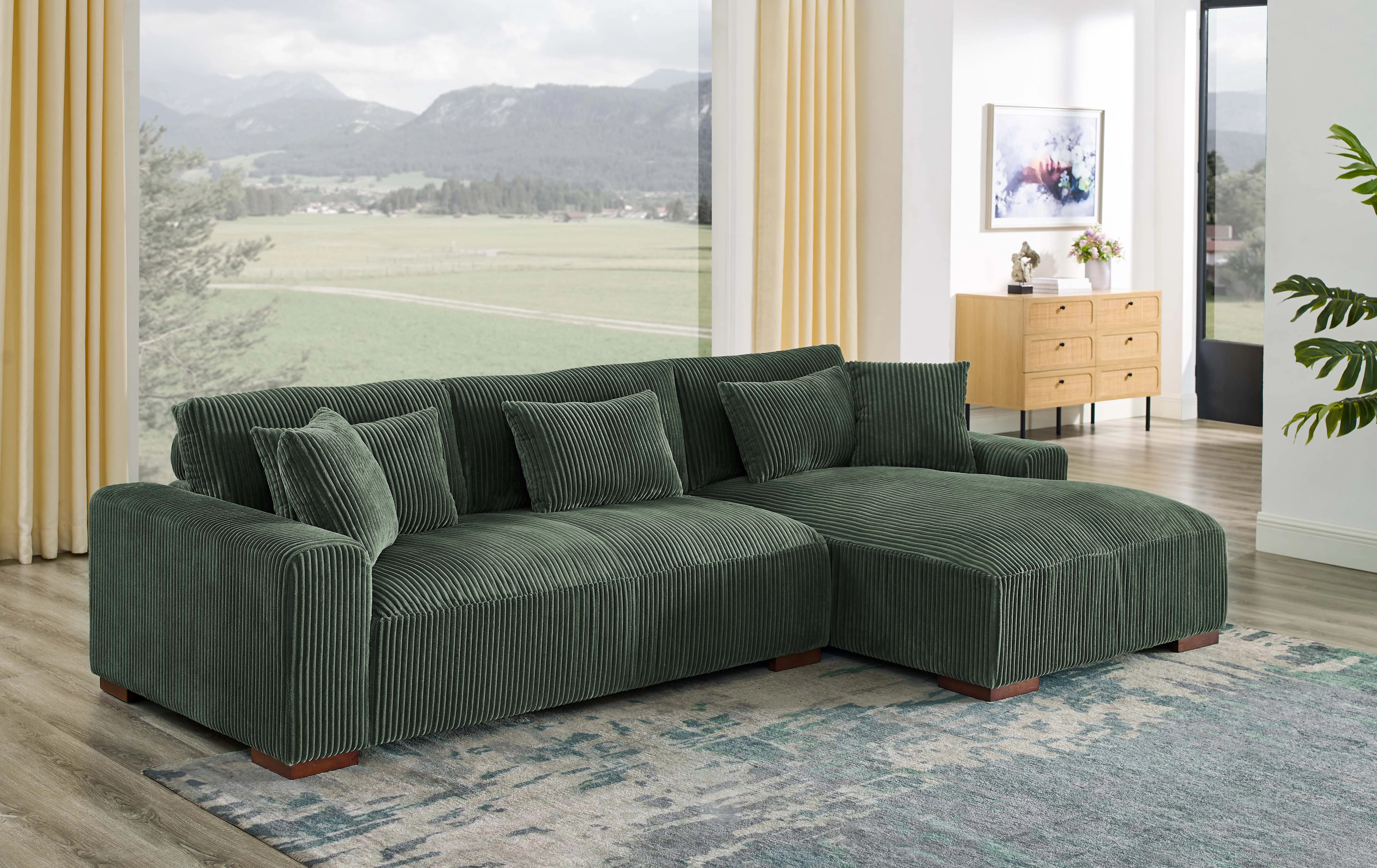 Asyiah 2 - Piece Upholstered Sectional | Wayfair North America