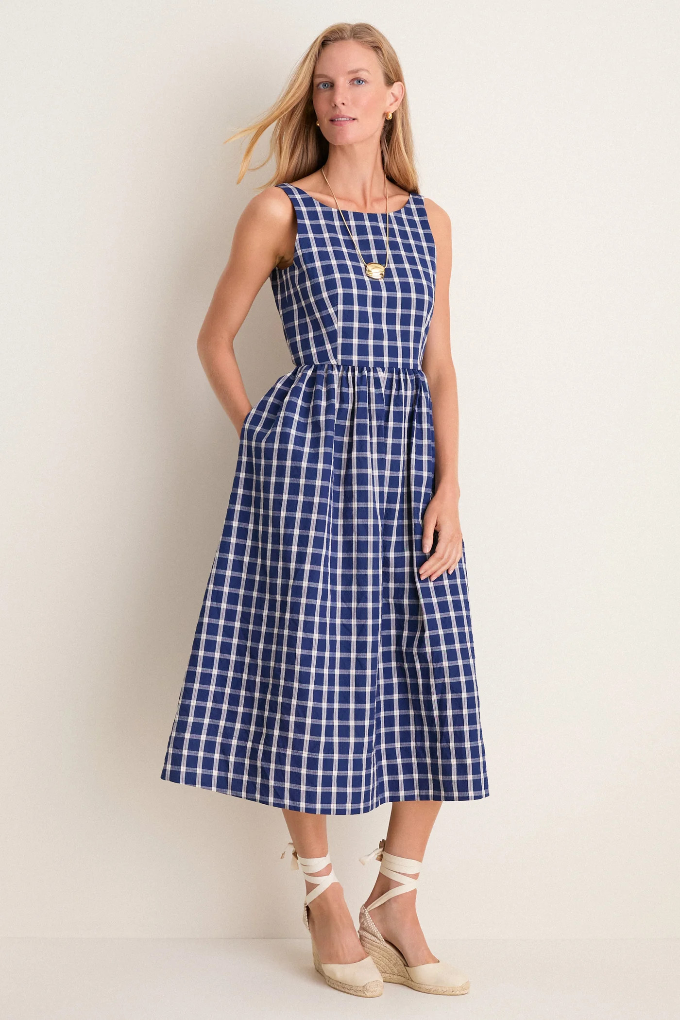 Picnic Plaid Poppy Dress | Tuckernuck (US)