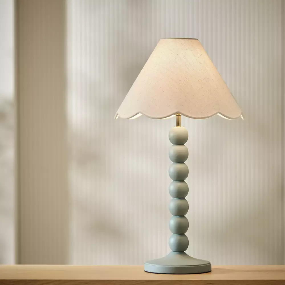 Buy Habitat Bobbin Mango Wood Table Lamp Base Only - Walnut | Table lamps | Habitat | Habitat UK