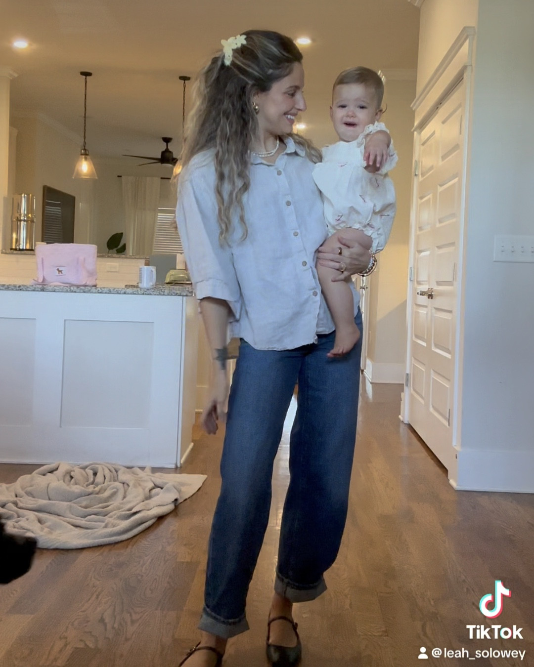 Church fit check with my little bitsy girl😀