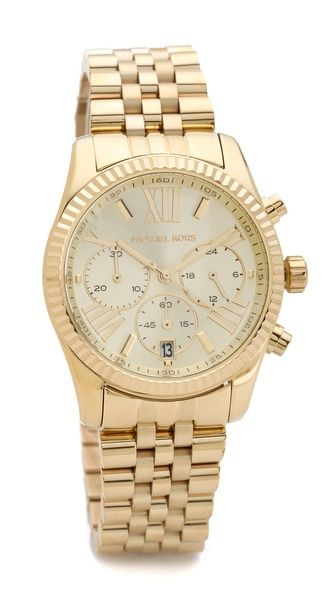 Michael Kors Lexington Watch - Gold | Shopbop