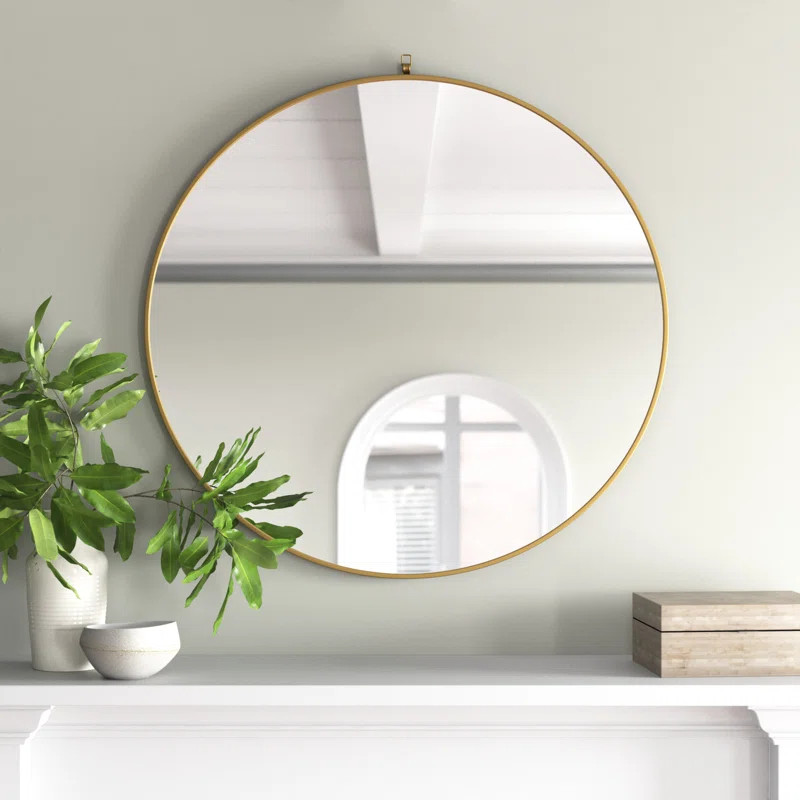 Cassie Round Wall Mirror | Wayfair North America