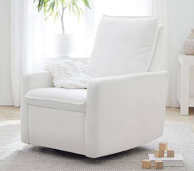 Paxton Manual & Power Swivel Glider Recliner | Pottery Barn (US)