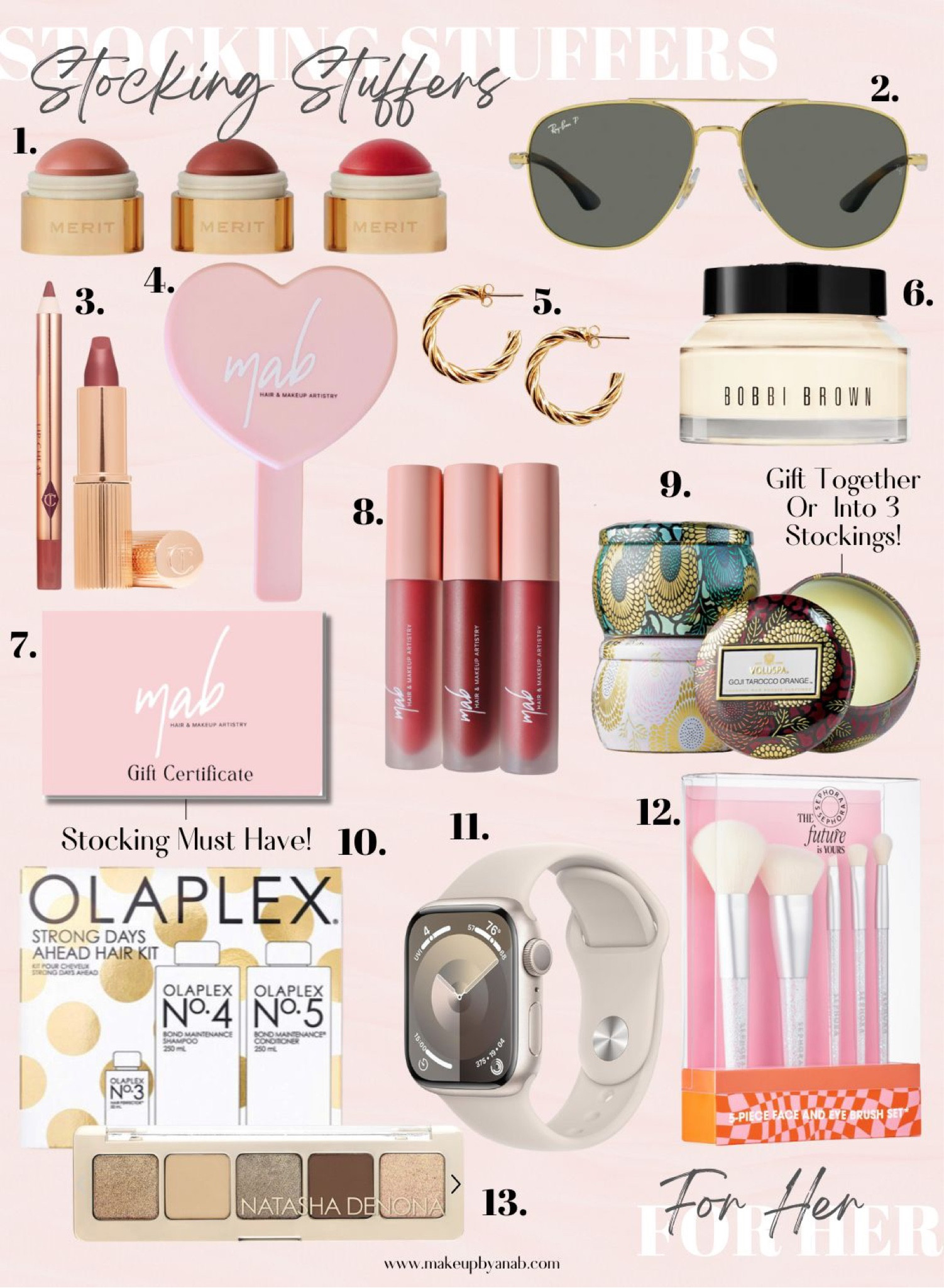 Holiday Gift Guide - Stocking Stuffers For Her 🩷

#LTKGiftGuide #LTKSeasonal #LTKHoliday