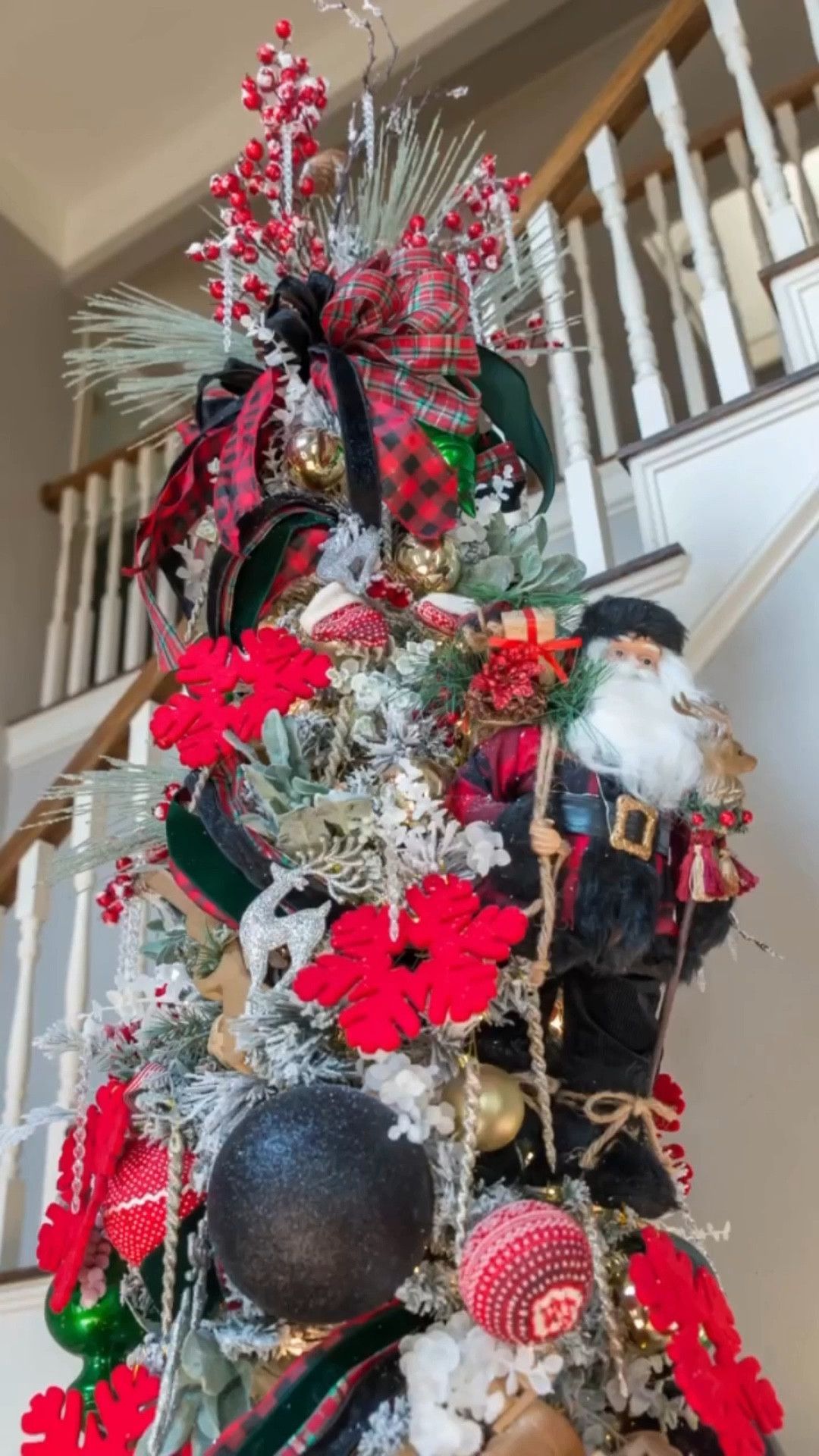 How to Elevate Your Pencil Tree

If I’m telling the truth, pencil trees aren’t my favorite. I think they have their place especially if you have a spall space.

But, you can also make the most of a pencil tree. Here’s how.

1. Elevate your tree by placing it on a table.
2. Use a ton of decor to make the tree appear larger.

On this tree, I had a ton of wooden toys that Santa might bring on his sleigh including a full wooden train. I also had Santa himself attached at the top of the tree. I had oversized ornaments, layered ribbons and a topper.

By placing the tree on the table and using so much decor, the tree took up more visual space.

I used one strand of the original warm white snake lights, but the multi-color lights would have been a fun touch if I had had them at the time.

Shop all my lights, decor, and designer ribbon at www.holidayhangups.com.

#Christmas #christmaslights #lights #christmasdecor #christmasdecorating #holiday #holidaydecor #holidaylights #christmastree #Christmastime #christmasdecorations #christmastreedecorating #holidays #holidaydecorating #holidayseason #santa #santaclause #penciltree #coloredlights

#LTKHoliday #LTKHome #LTKSeasonal