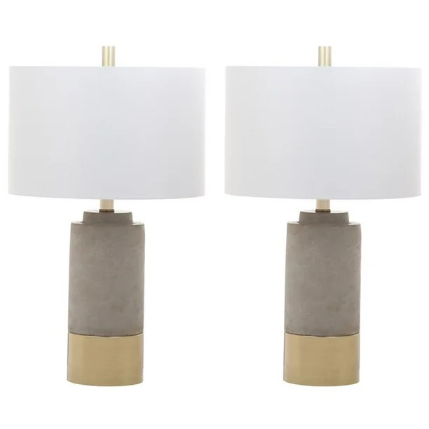 Safavieh Modern Gradient Table Lamp, Grey, Set of 2 | Walmart (US)