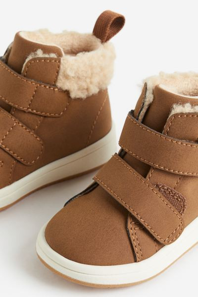 Warm-lined High Tops - Brown - Kids | H&M US | H&M (US + CA)
