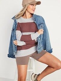 Cozy Textured Tunic Sweater for Women | Old Navy (CA)