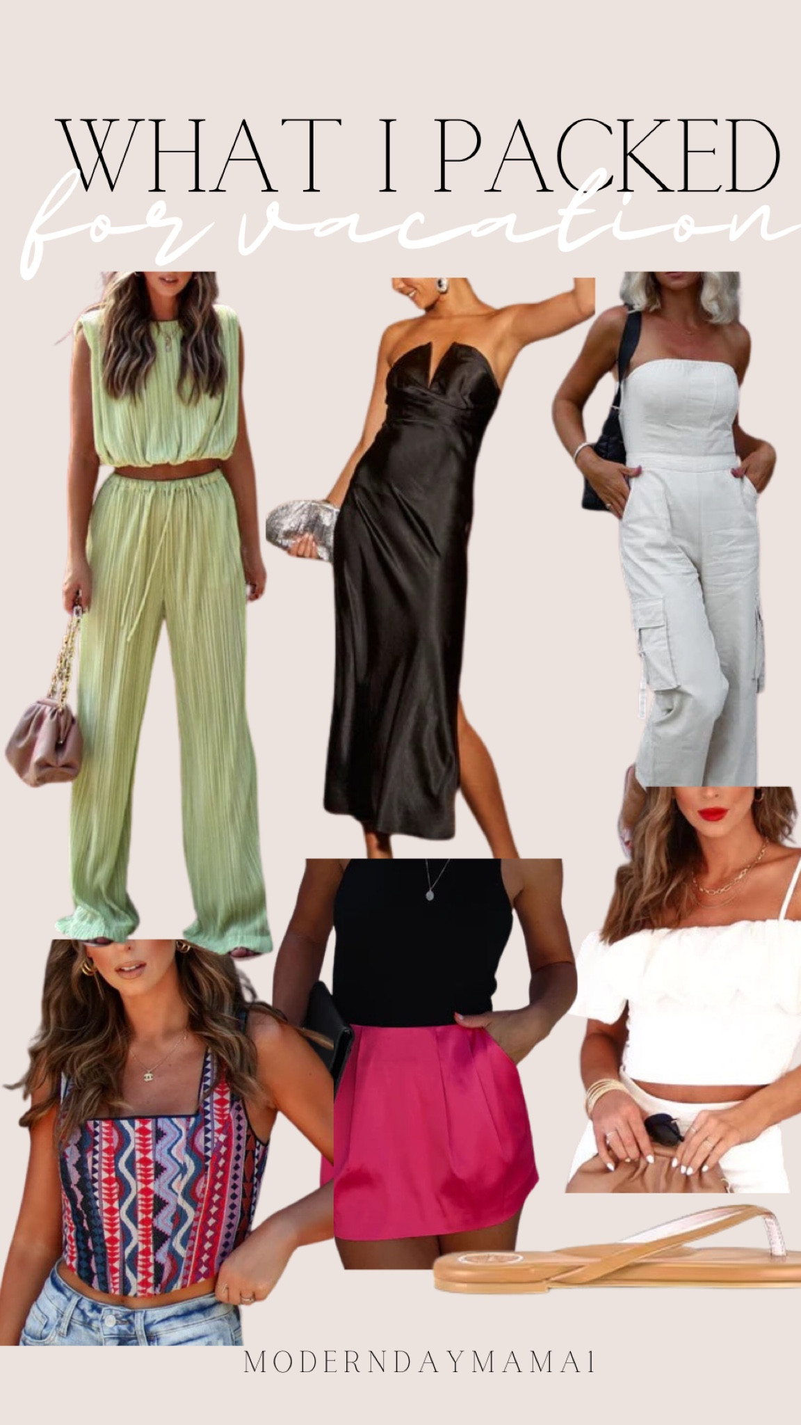 Outfits I packed for vacation 

#LTKtravel #LTKSeasonal #LTKstyletip