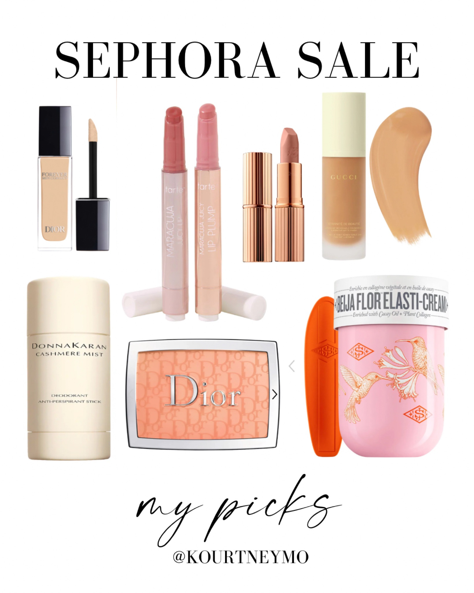 My Sephora sale picks!

Gucci Beauty, Dior beauty, Donna Karan, Tarte, Charlotte Tilbury, Sol de janiero

#LTKBeautySale #LTKbeauty #LTKsalealert