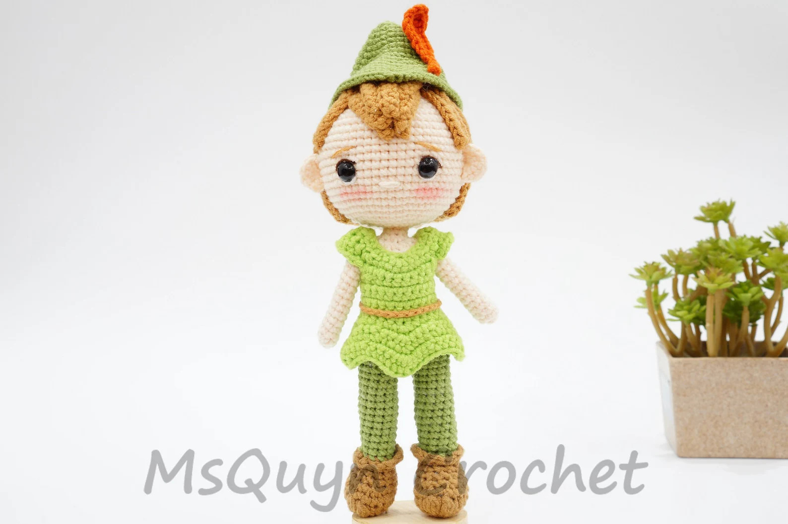 Doll inspired Peter Pan, Crochet Peter Pan inspired Doll, Peter PanCrochet Doll, Peter Panl Plush... | Etsy (US)