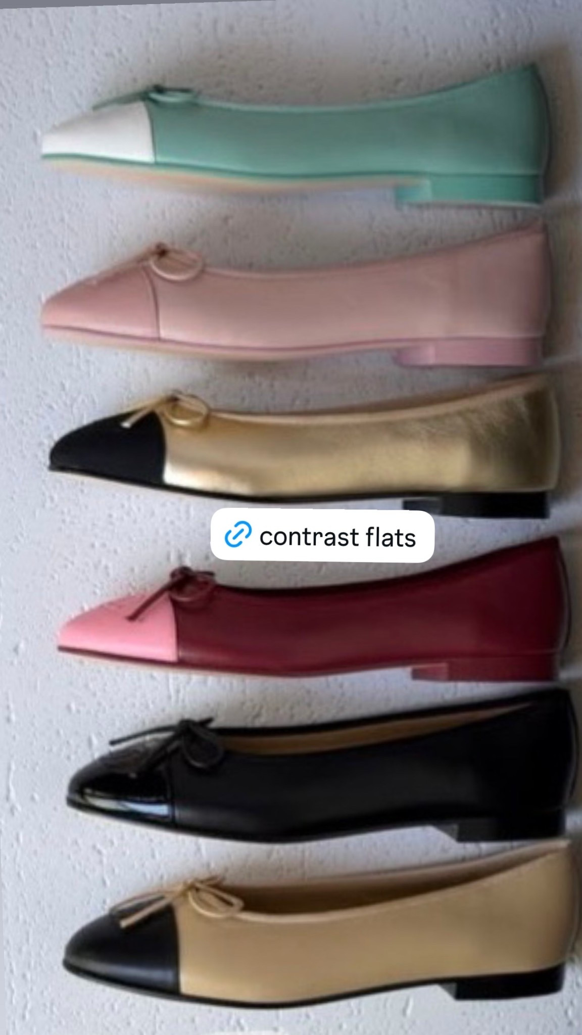 Contrast Flats

#LTKootd #LTKSeasonal #LTKSaleAlert