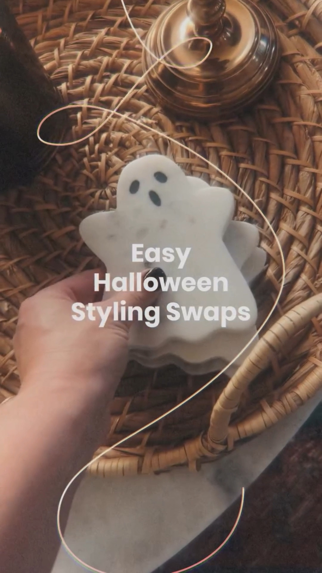 Too busy to decorate for Halloween? Maybe not…

When it comes to Halloween decor,  a little effort truly goes a long way. 

Typically, I simply layer a few Halloween inspired details on top of my everyday decor and it usually is just enough to make an impact without having to store or buy a lot of of seasonal accents.

A few examples from this video include:
💀 Leaning a skeleton cheeseboard against cutting boards in the kitchen
🎃 Swapping a planter basket for a jack-o’-lantern bucket
🕯️Dropping a fall candle inside a skull lantern
👻 Placing a couple of cute marble ghost coasters on the coffee table.

Simple, easy, and just spooky enough! 

(Everything shown is from past years, but I’ve linked lots of similar options!)

#homestyling #interiordecoration #halloweendecor #simpledecor #stylingatoriedspaces

#LTKHalloween #LTKSeasonal #LTKHome