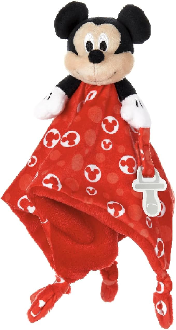 KIDS PREFERRED Disney Baby Mickey Mouse Plush Stuffed Animal Snuggler Lovey Security Blanket 13.1... | Amazon (US)