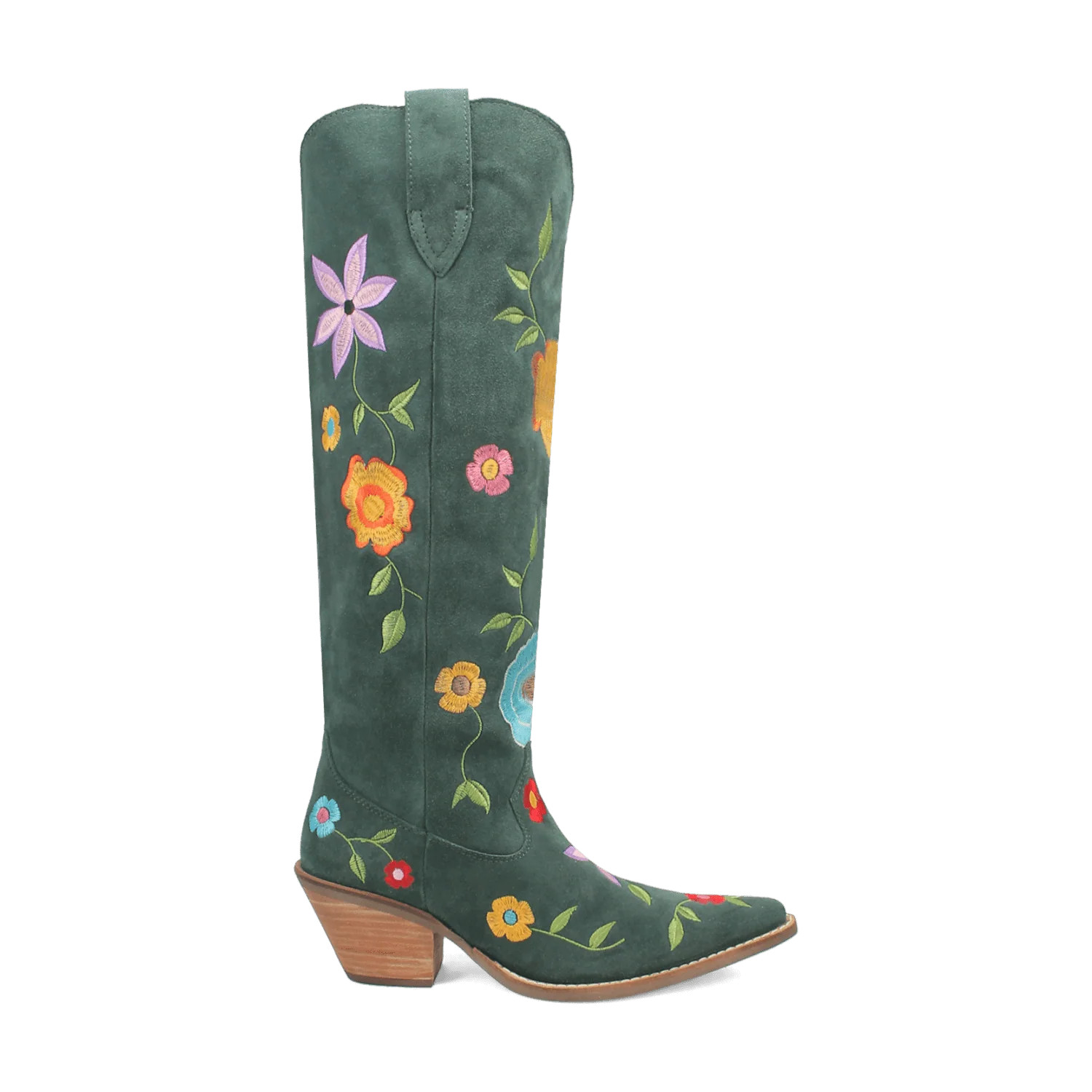 FLOWER POWER SUEDE BOOT | Dingo1969